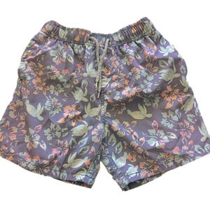🌿Boys Summer swim suit, boys size L, blue floral print🌿